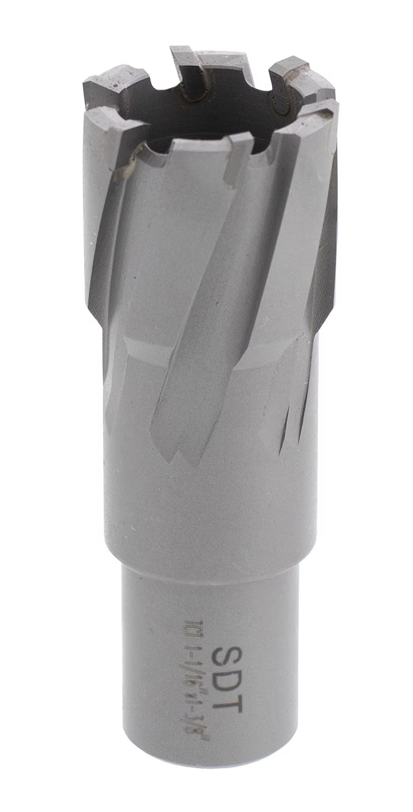 1-1/16" x 1-3/8" Carbide Tip Annular Cutter with 3/4" Weldon Shank F862874