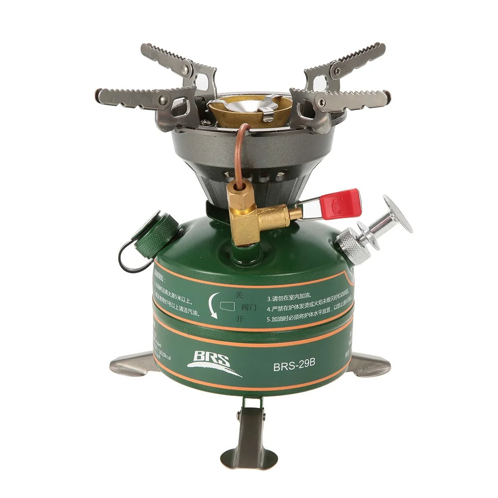 Portable Gasoline-burning Camping Furnace Cooker A343