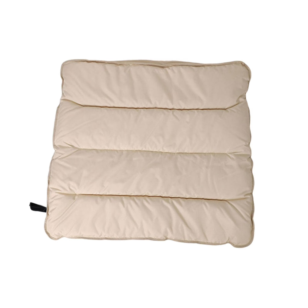 Khaki Folding Beach Lounger Cushion 103cmx91cm W402