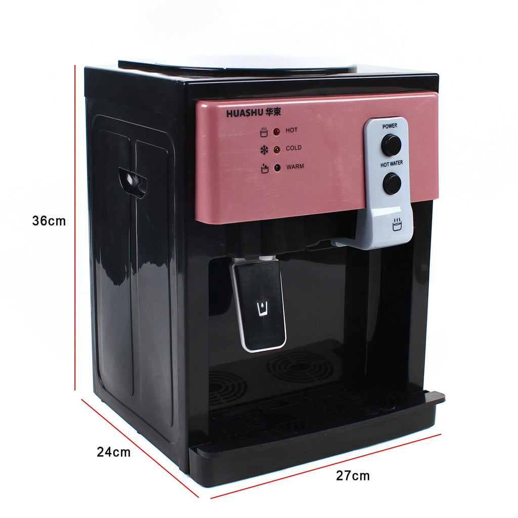 5 Gallon Top Loading Countertop Water Dispenser Hot & Cold F2072