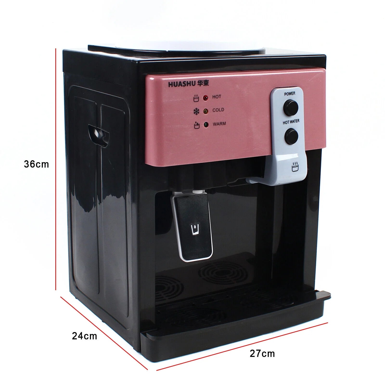 5 Gallon Top Loading Countertop Water Dispenser Hot & Cold F2072
