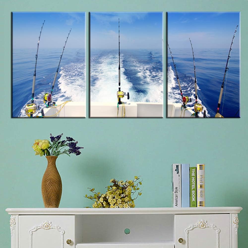 5 Piece Canvas Giclee Framed Wall Art (50''W x 24''H) G413566