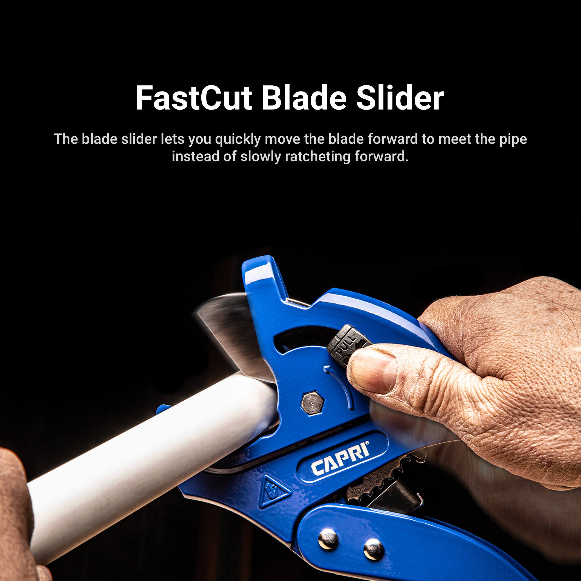 1-5/8 in Ratcheting Pipe Cutter Q9927
