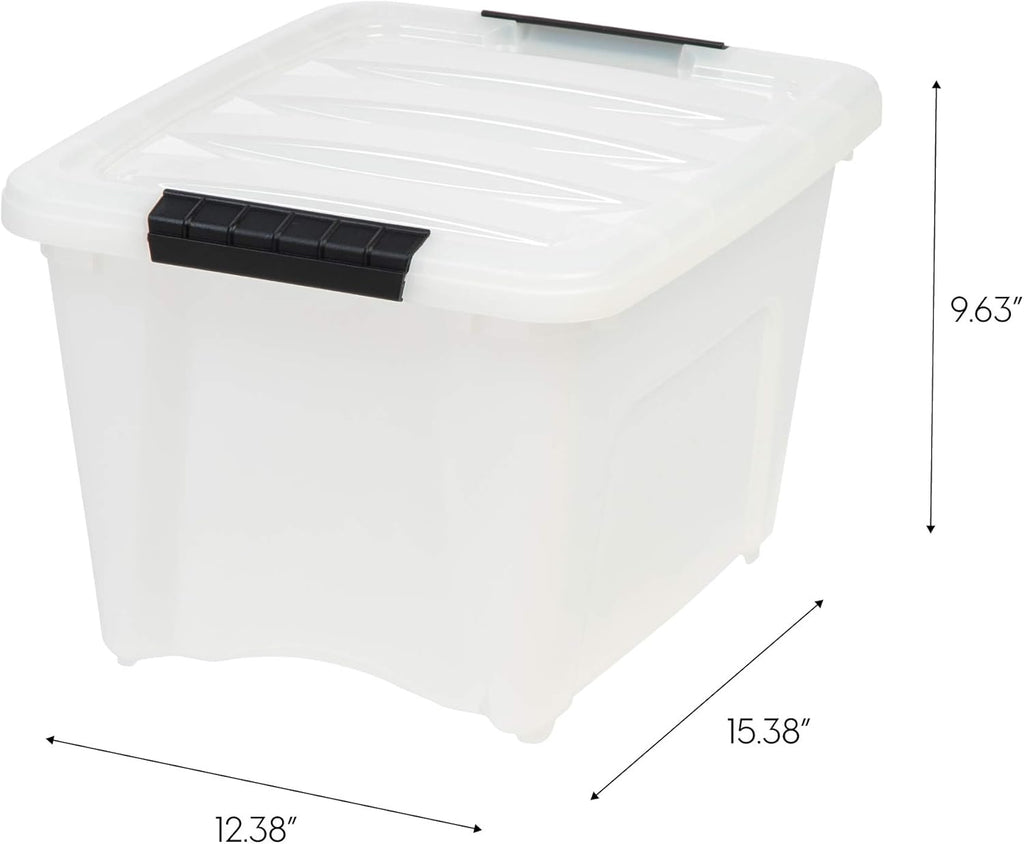 12 Quart Stack & Pull Box, 10 Pack Y841242