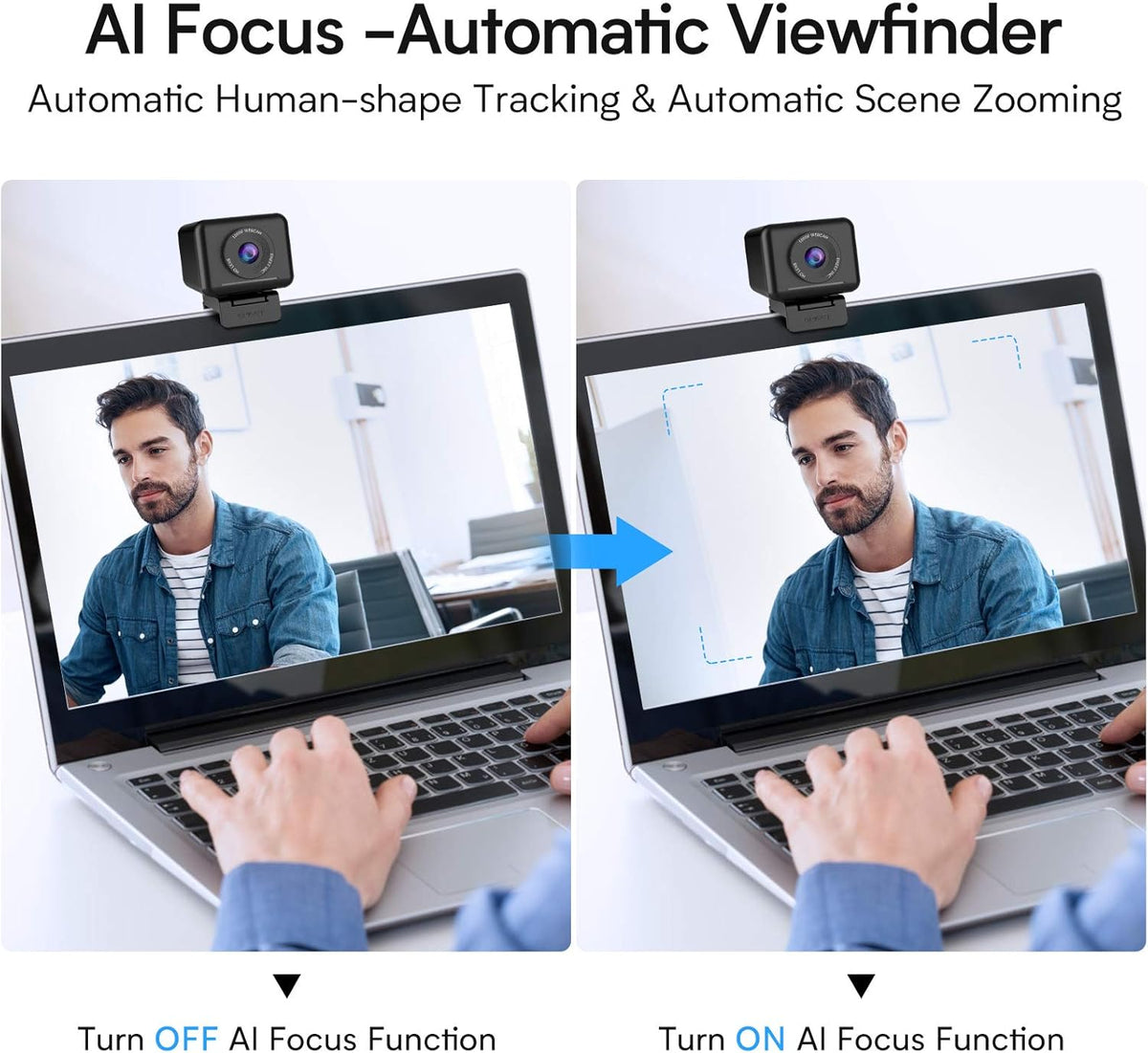 1080P Webcam with Speaker and Mics N23587