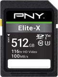512GB Elite-X SDXC Flash Memory Card UHS-I U63897