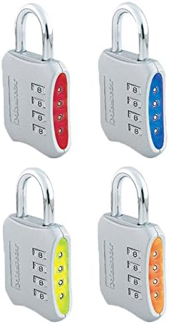 2-inch Combination Padlock 4-Pack Z593417