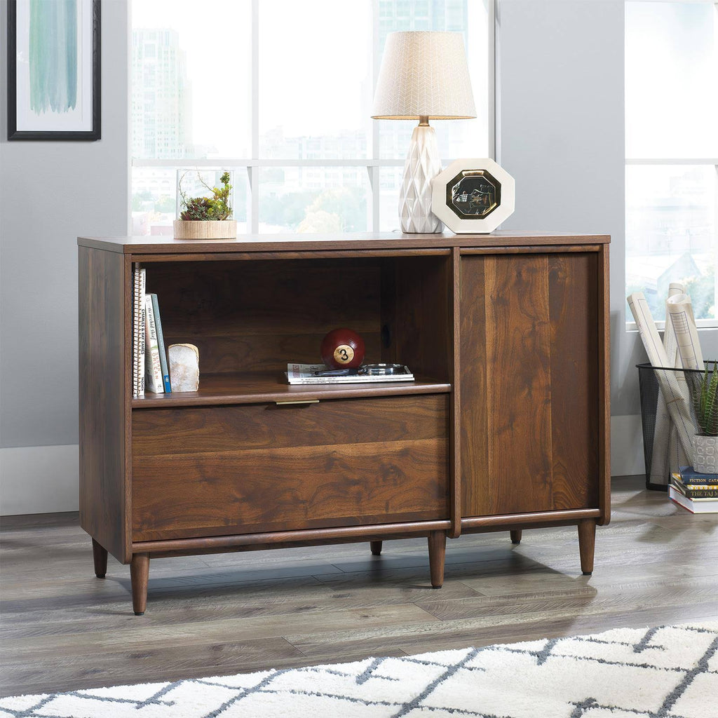 Grand Walnut Storage Credenza R244006
