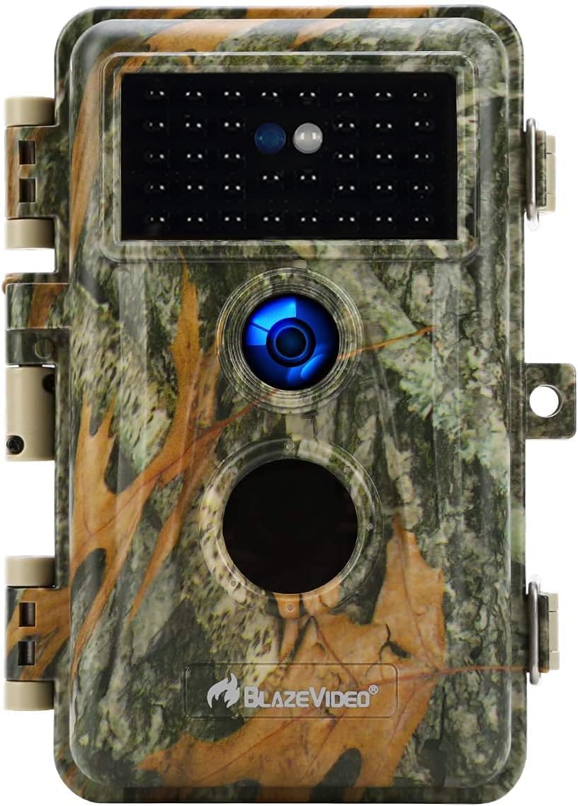 2-Pack Outdoor Camo Trail Cameras Night Vision 24MP 1296P MP4 Video Motion Activated Waterproof Camera R14845