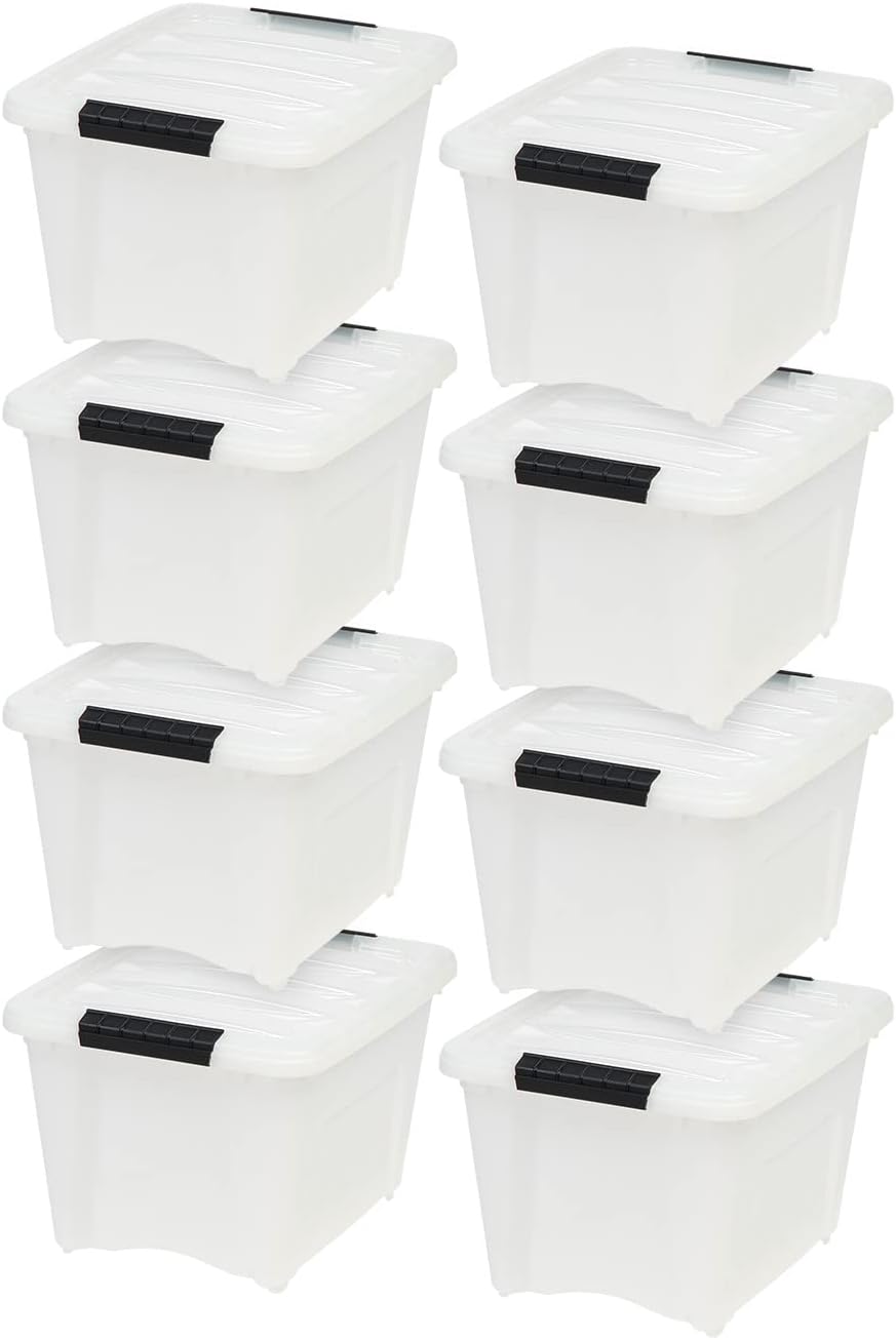 12 Quart Stack & Pull Box, 10 Pack Y841242
