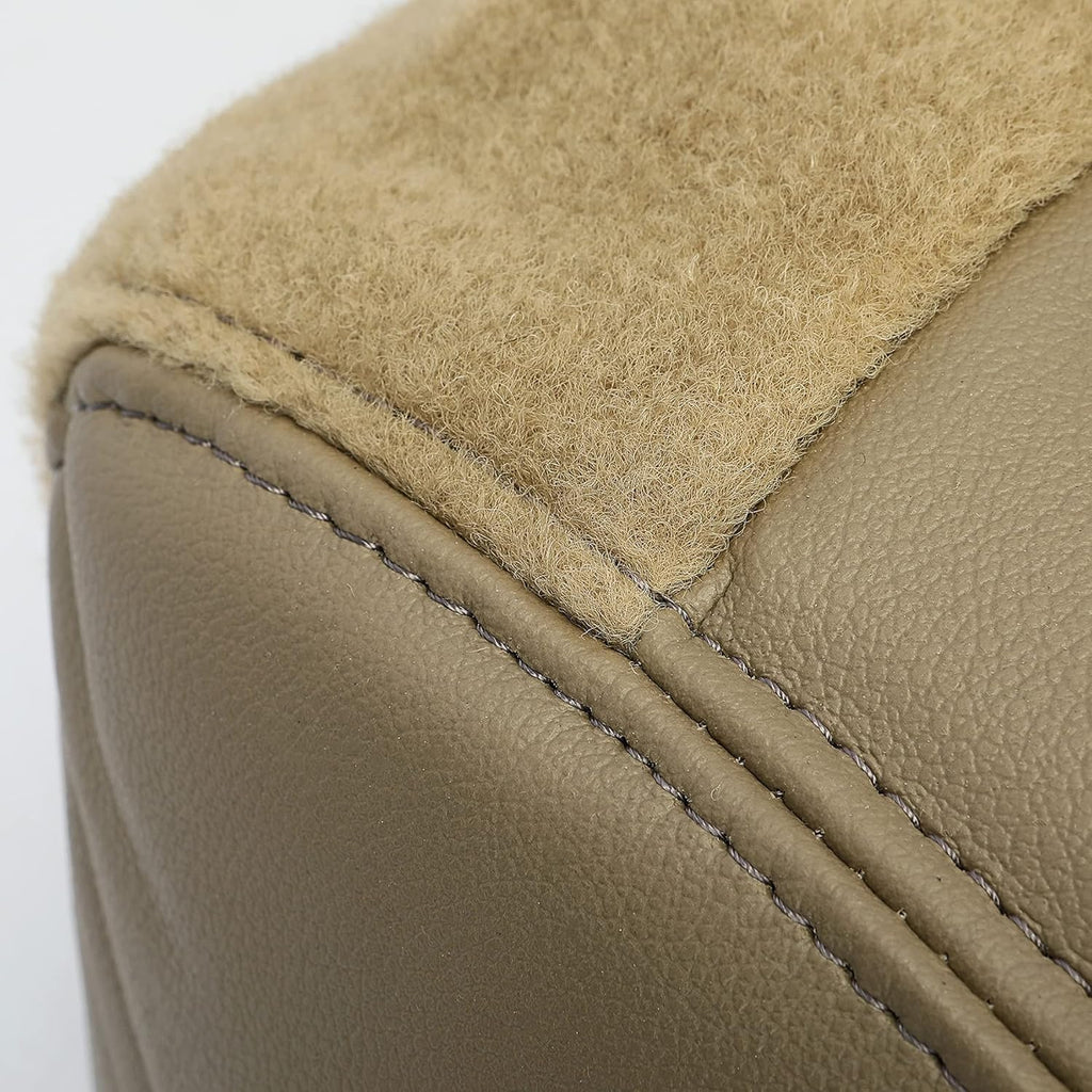 Tan Leather Seat Covers Pack of 2 U86952