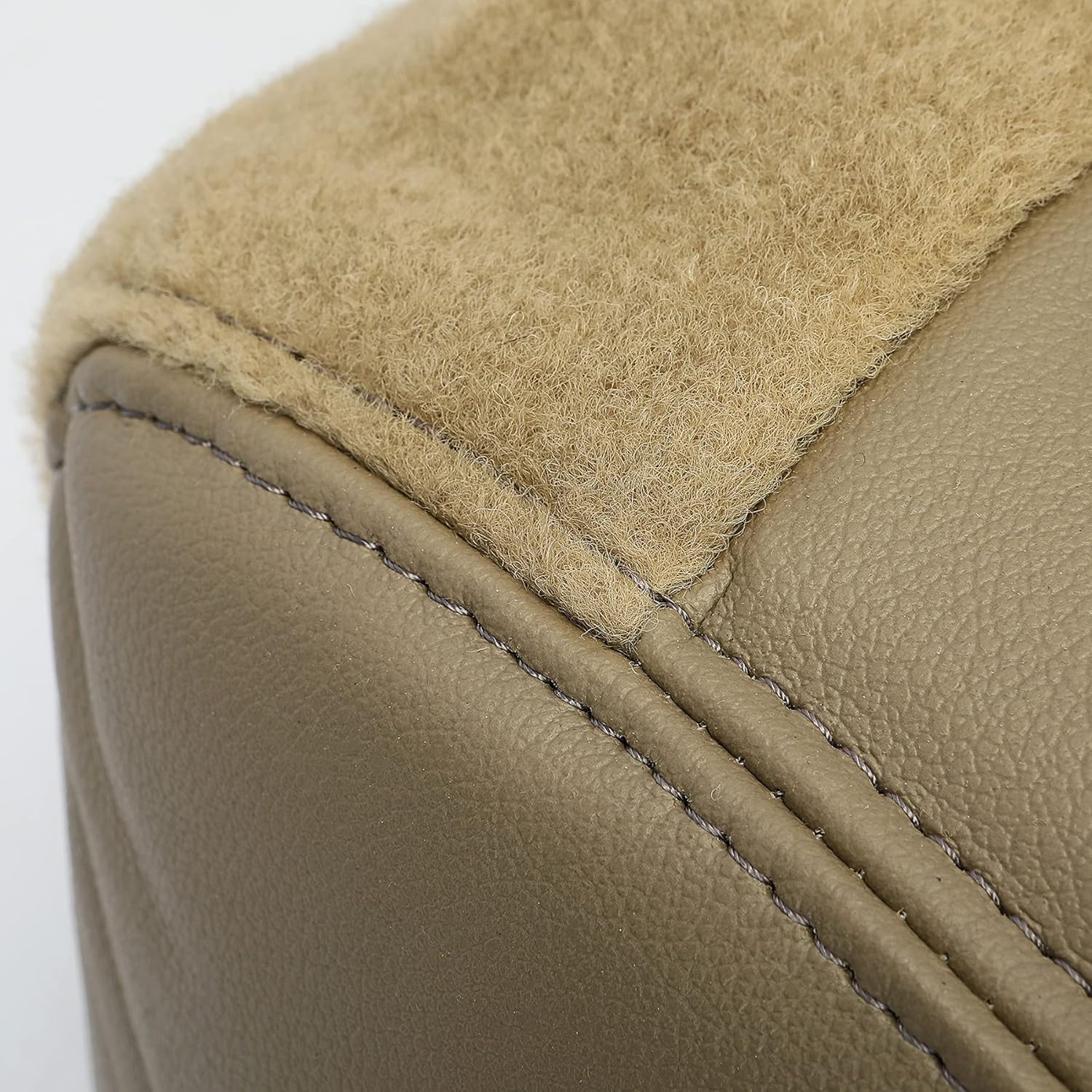 Tan Leather Seat Covers Pack of 2 U86952