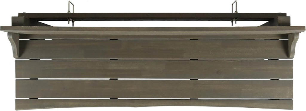 Grey Acacia Wood Bar Table X8122