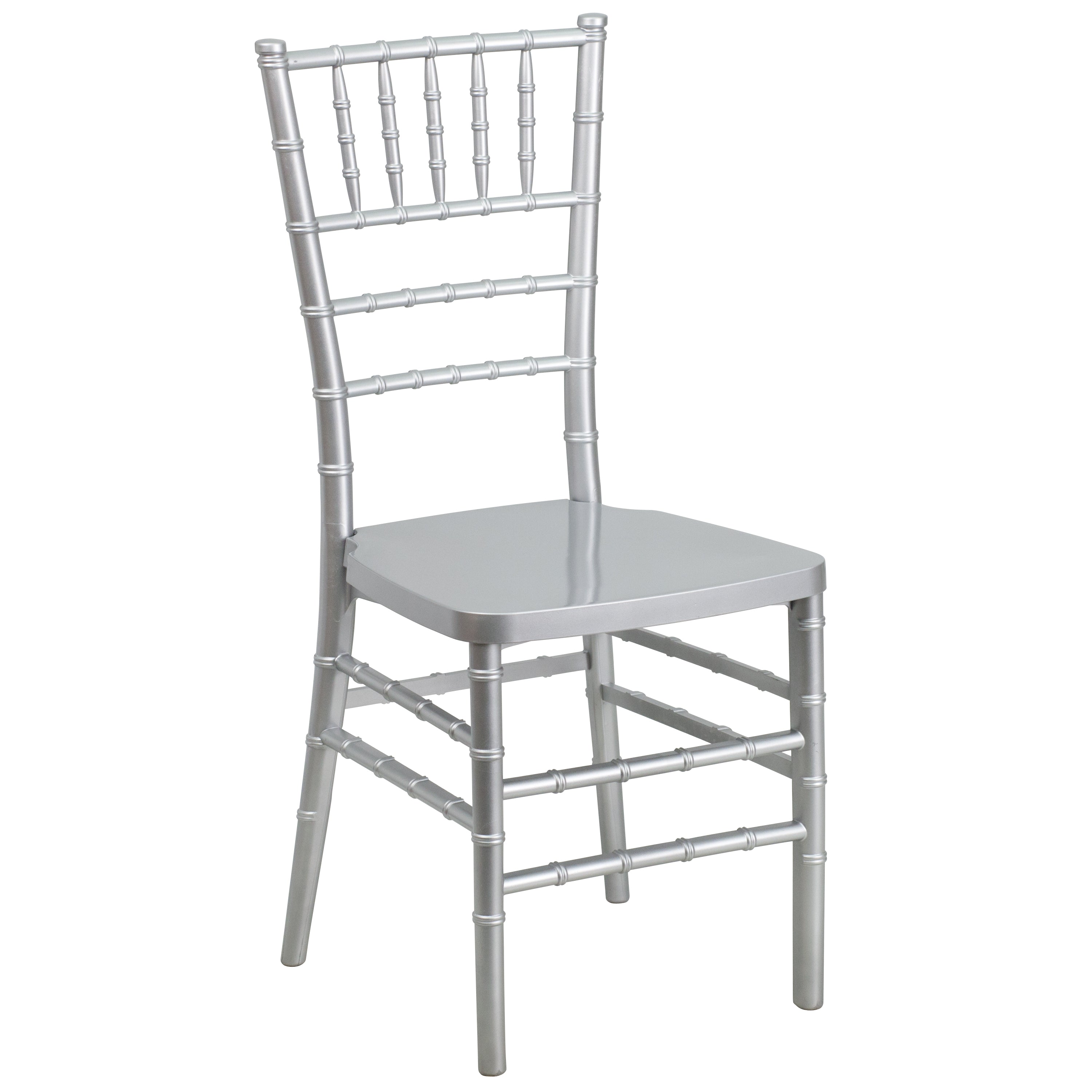 Silver Resin Stacking Chiavari Chair G15208