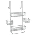 Adjustable Over Door Shower Caddy Storage Shelves D823637