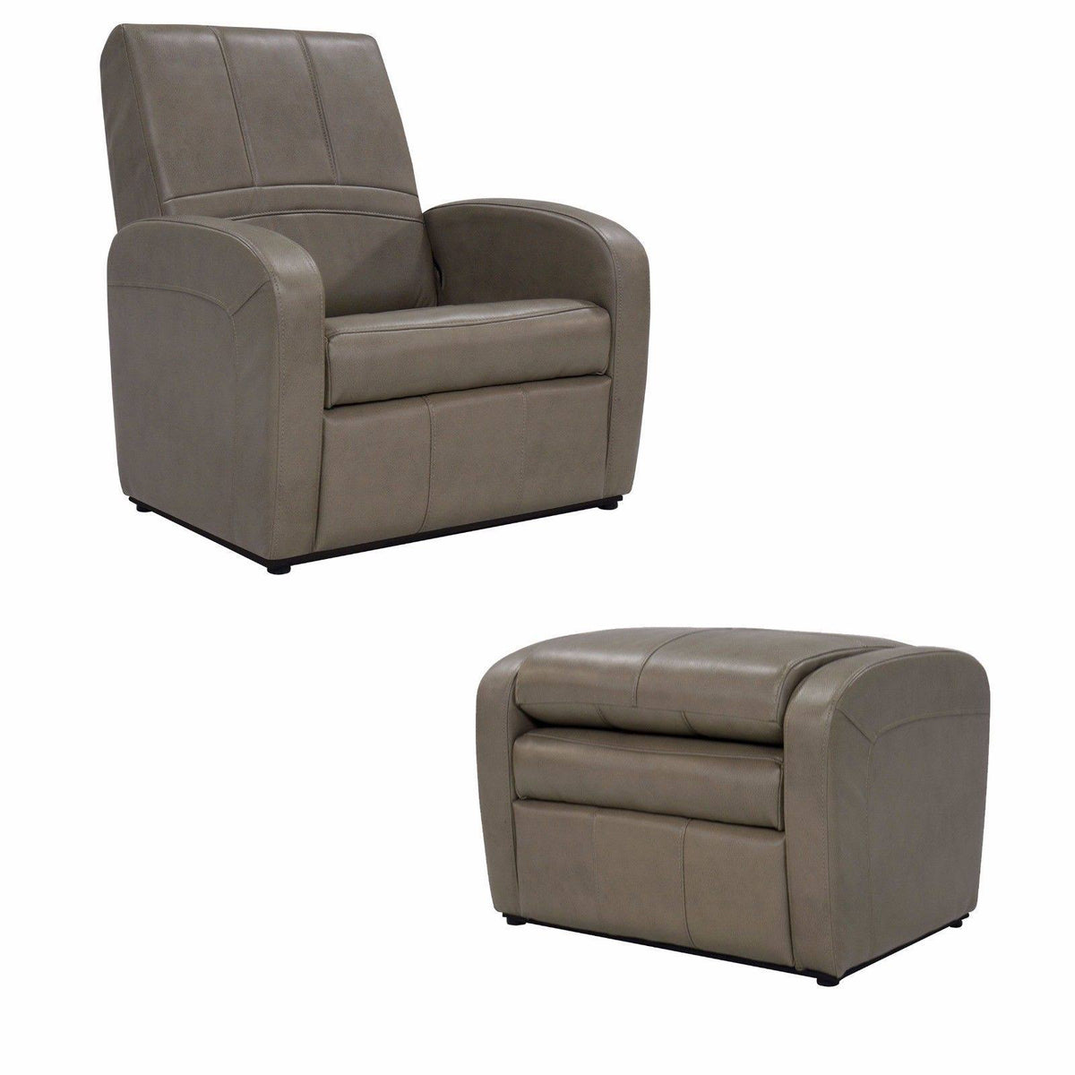 Putty RV Gaming Chair Ottoman with Storage D6131