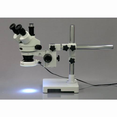 Trinocular Stereo Zoom Microscope, 3.5X-90X Magnification C1329