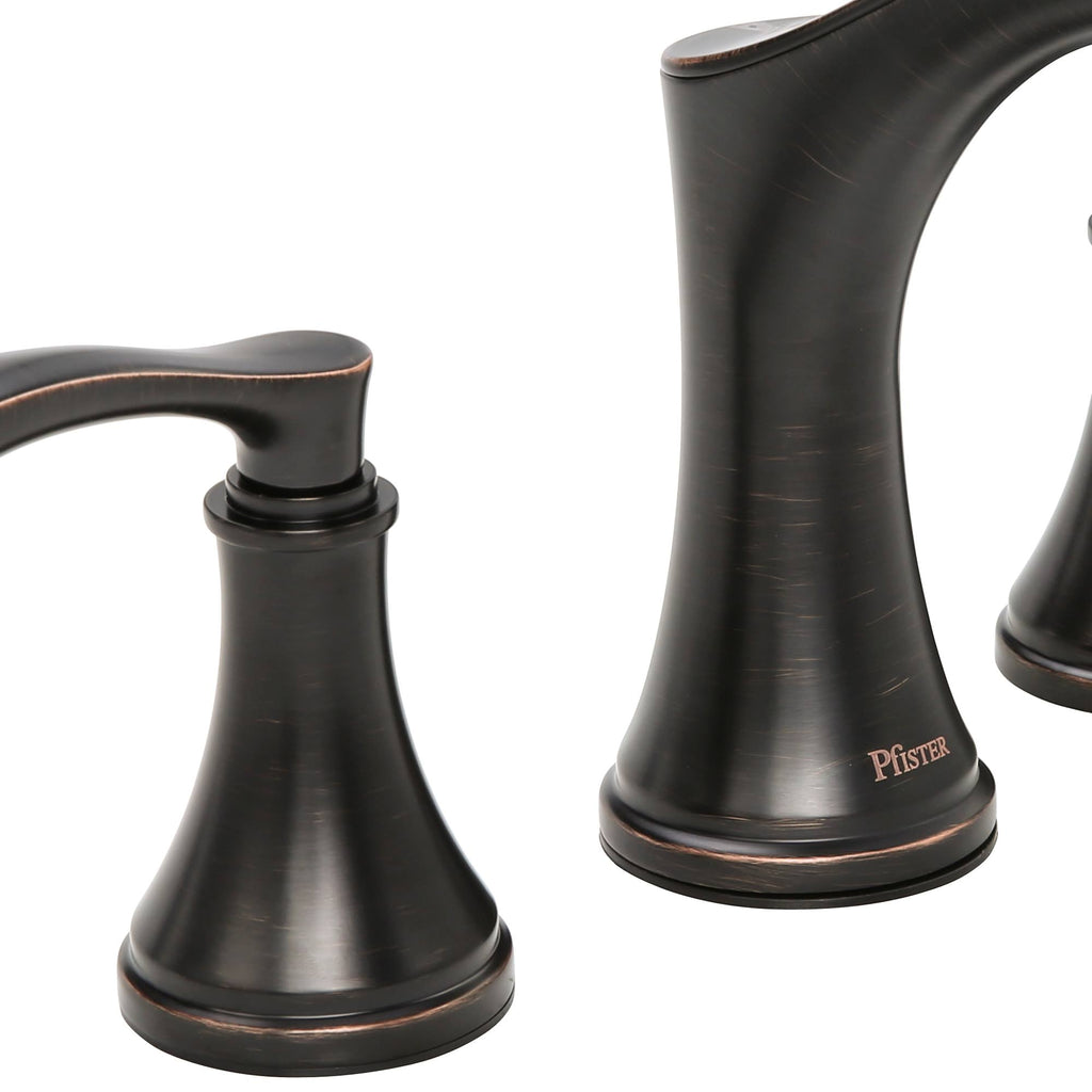 Tuscan Bronze 2-Handle Widespread Bathroom Faucet U931