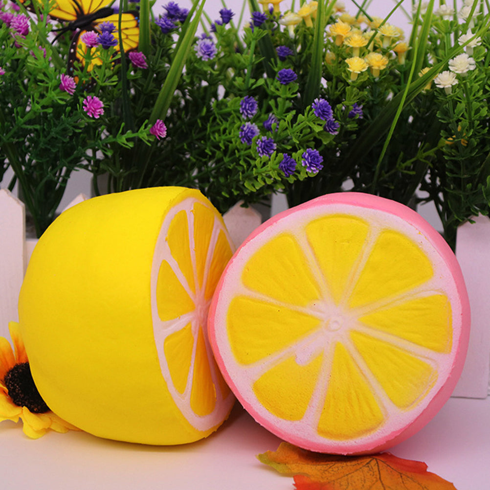 Yellow Slow Rising Lemon Decompression Toy B294