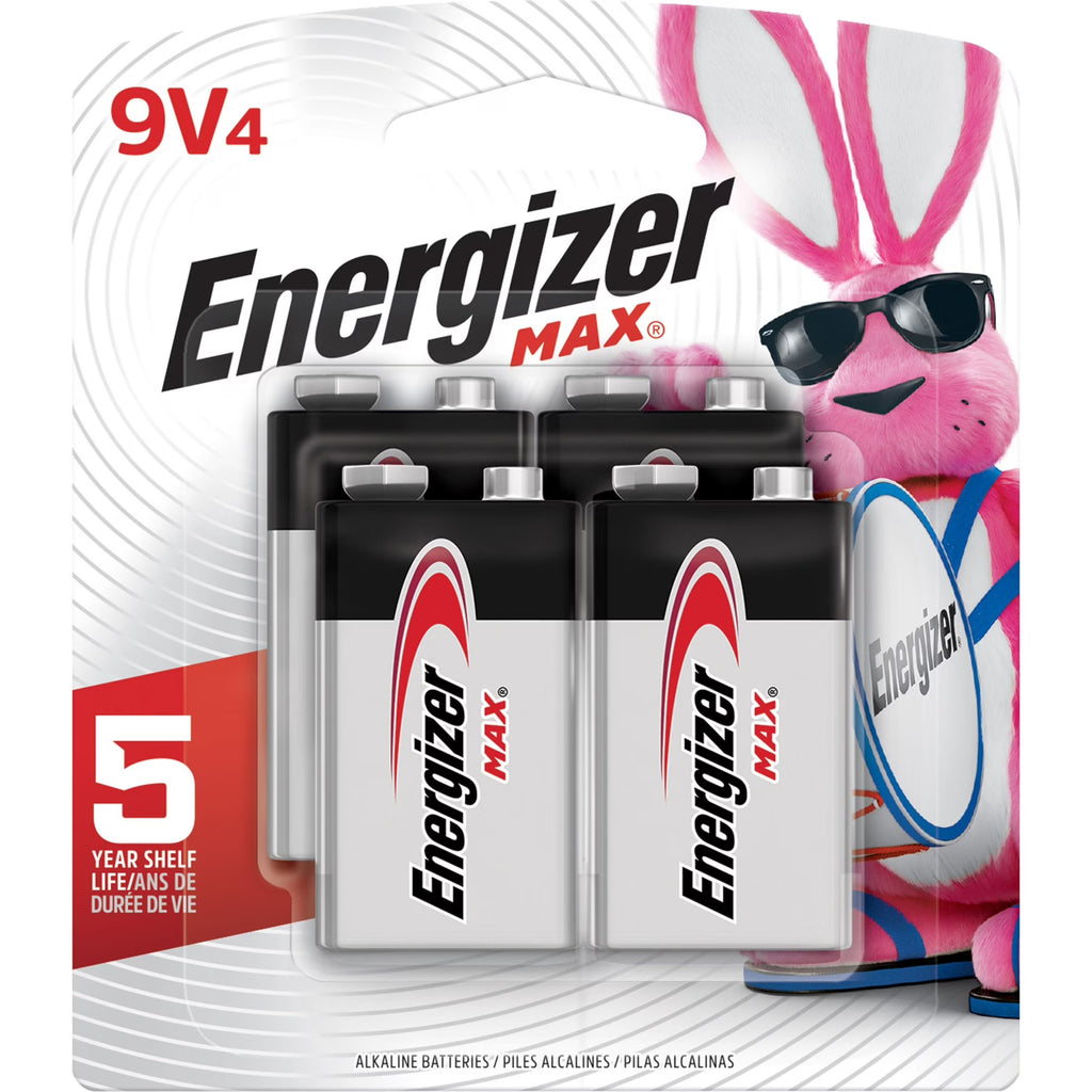 9V Alkaline Batteries (4 Pack) P195758
