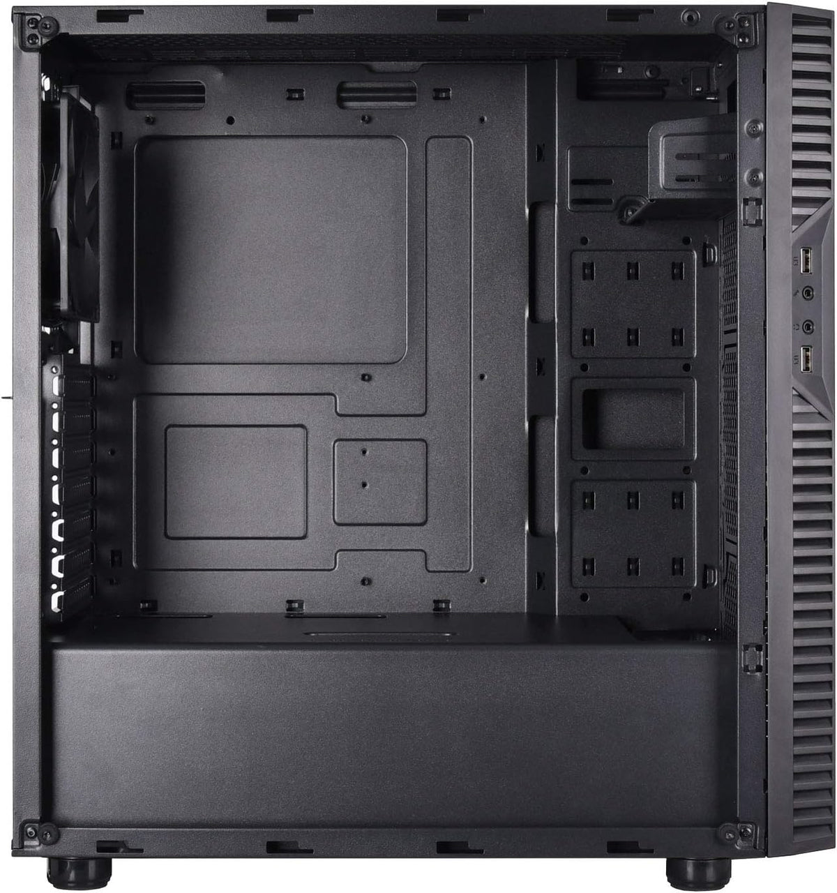 Micro-ATX & ATX Tempered Glass Computer Case V95068