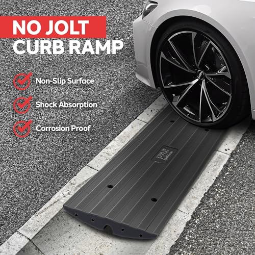 Heavy Duty Rubber Threshold Curb Ramp G60970