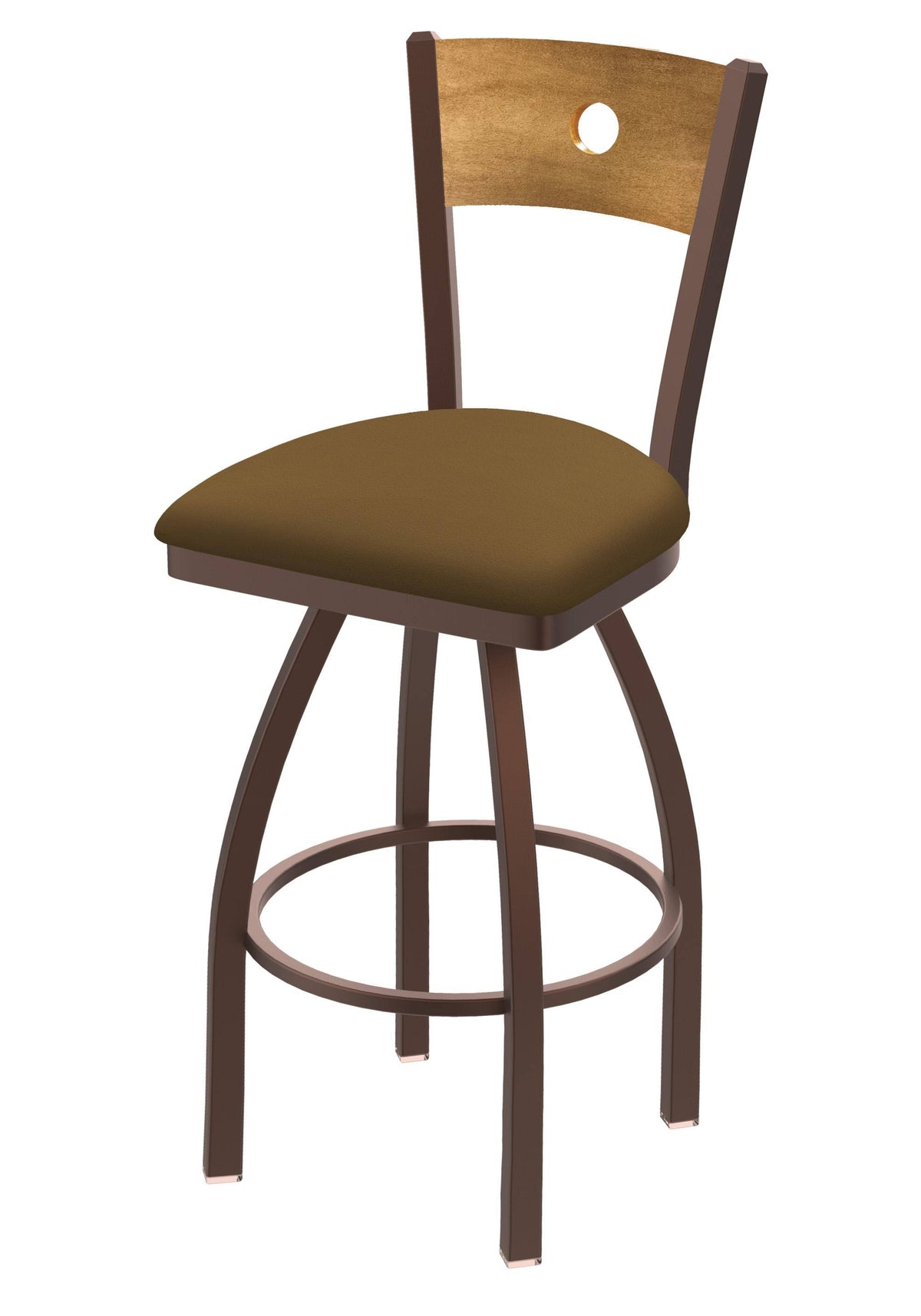 Swivel Counter Stool with Bronze Finish M453