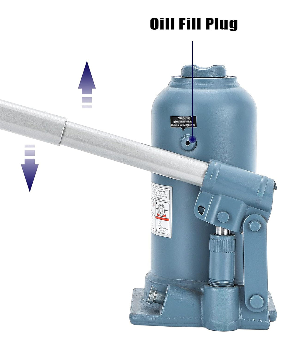 5 Ton Double Ram Hydraulic Bottle Jack H3127