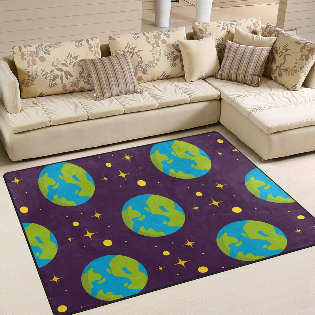 Lightweight Carpet Mats Area Rug 80"x 58" R230073