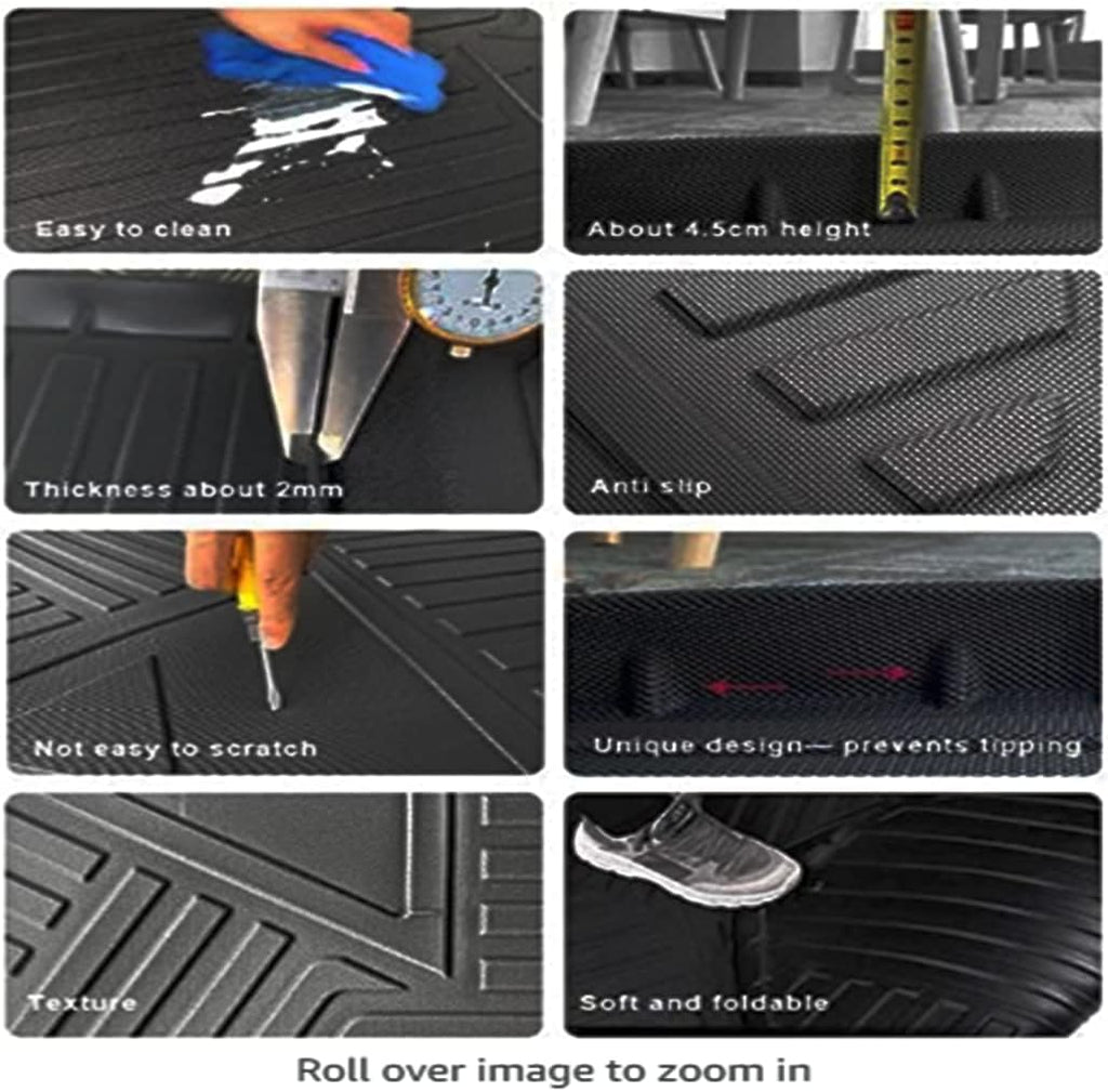 All-Weather Rubber Car Floor Mats W51961