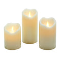 3 Piece Battery Operated LED Candle Light Set C25599