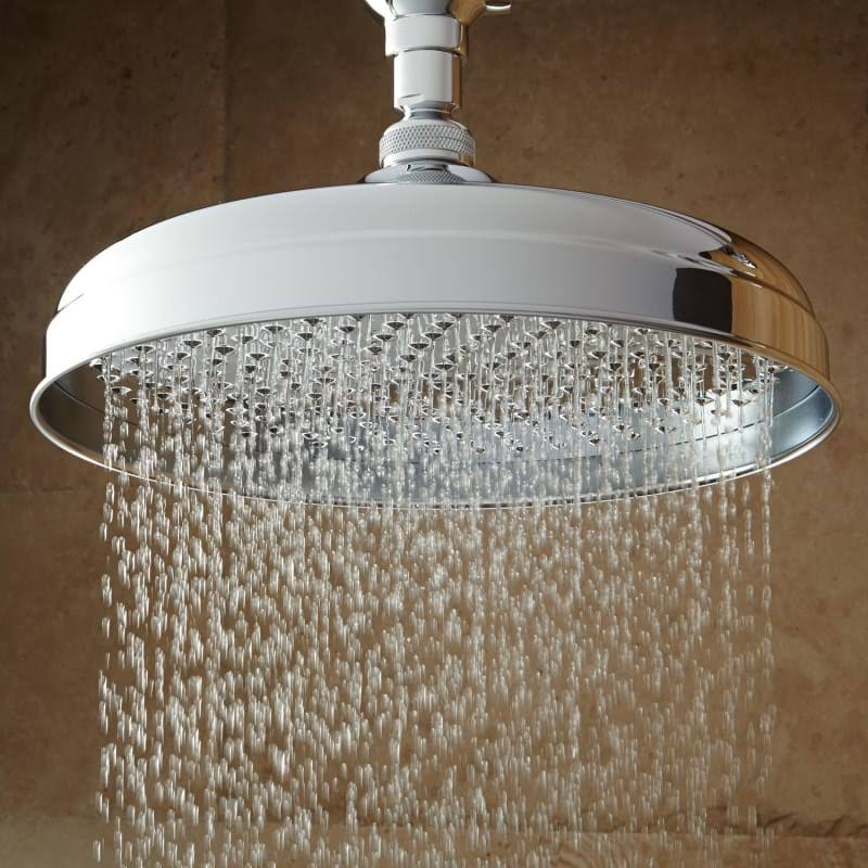 10x22 Single Function Rain Shower Head Chrome Z739