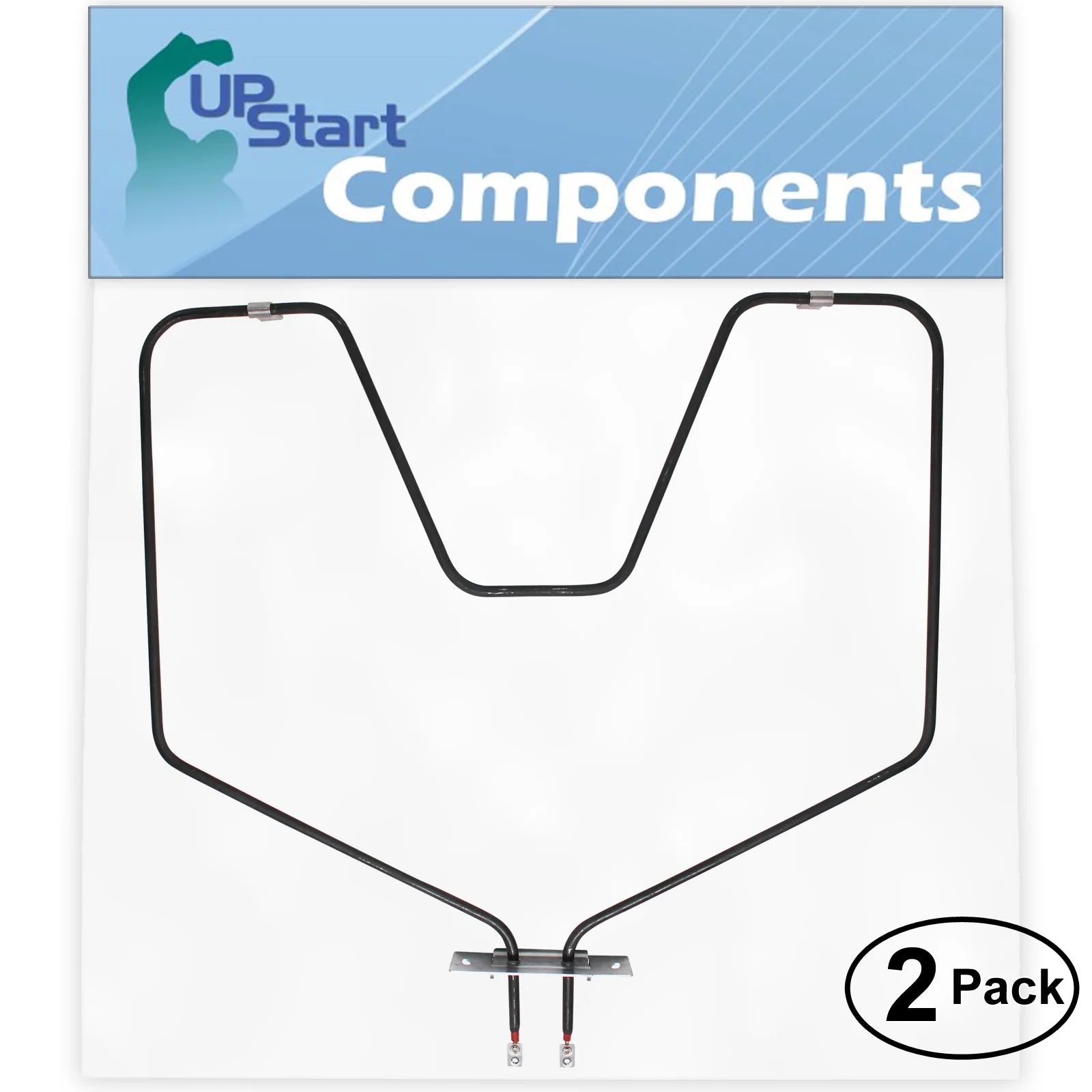 2-Pack Replacement Bake Element for General Electric Oven Heating Element B83009