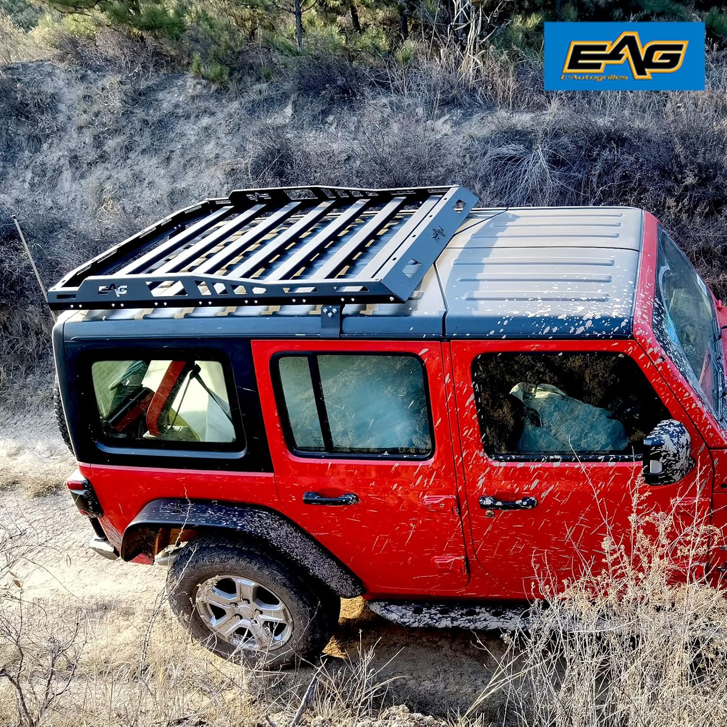 Roof Rack Hard Cargo Basket Y474