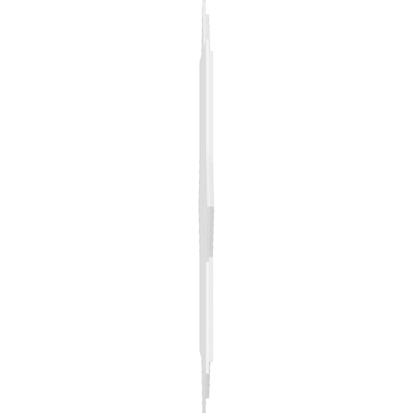 34 inch x 18 3/4 inch x 1 inch PVC Contemporary Ceiling Medallion Y7246