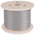 1/8 T316 Stainless Steel Cable 1x19 Wire Rope E296612