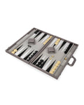 Backgammon Set with Vegan Leather Case A56292