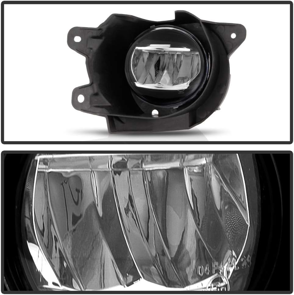 Front Bumper LED Fog Lights Driving Lamps Pair Set Assembly Left Right C681990