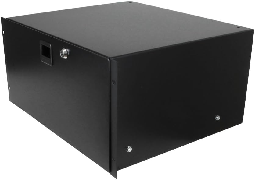 Standard Steel Rack Drawer 5U Sliding with Slam Latch & Keyed Lock Q3632
