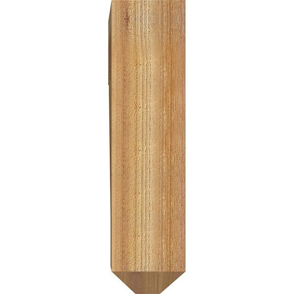 6x22W x 24x22D x 24x22H Rough Sawn Western Red Cedar Bracket R334581