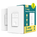 3 Way Smart Dimmer Switch 2 Pack WiFi Light Switch E600