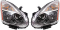 Headlight Assembly for Nissan Rogue 2008 Driver and Passenger Side I989913