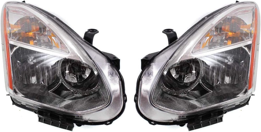 Headlight Assembly for Nissan Rogue 2008 Driver and Passenger Side I989913