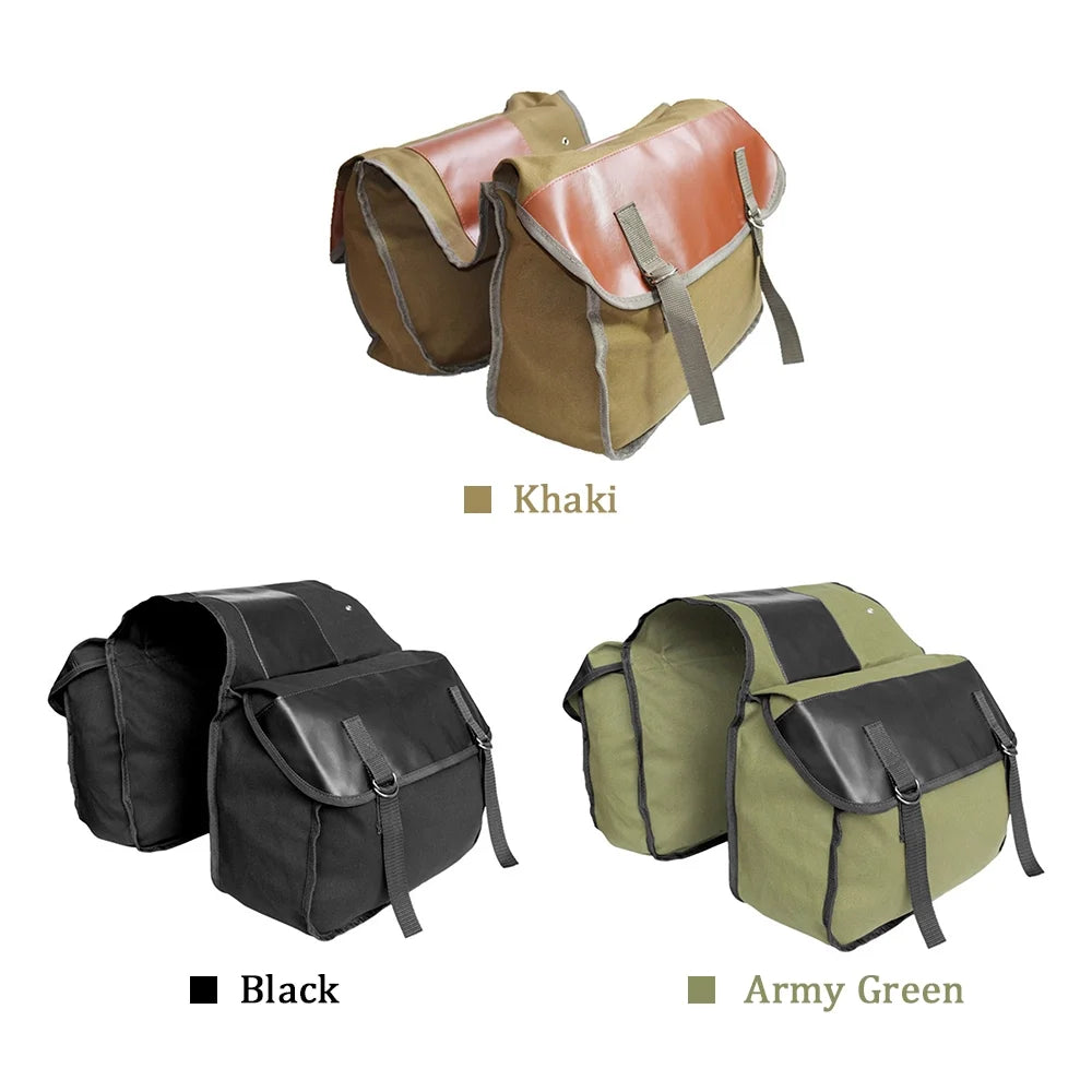 40L Bike Trunk Bag Cycling Rack Rear Seat Bag Pannier H94072