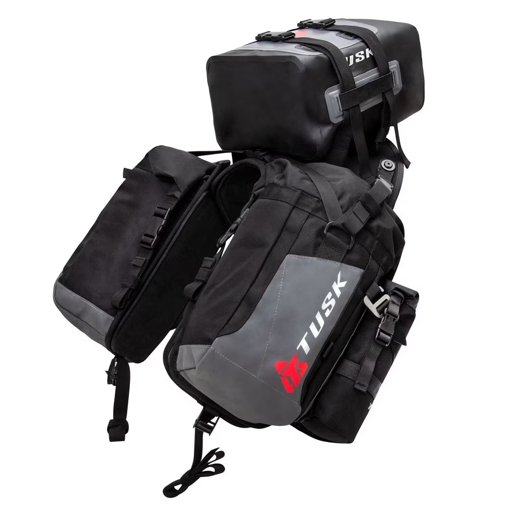 Rackless Luggage System with X-Small Dry Duffel and Bottle Holders Heat Shield C929952