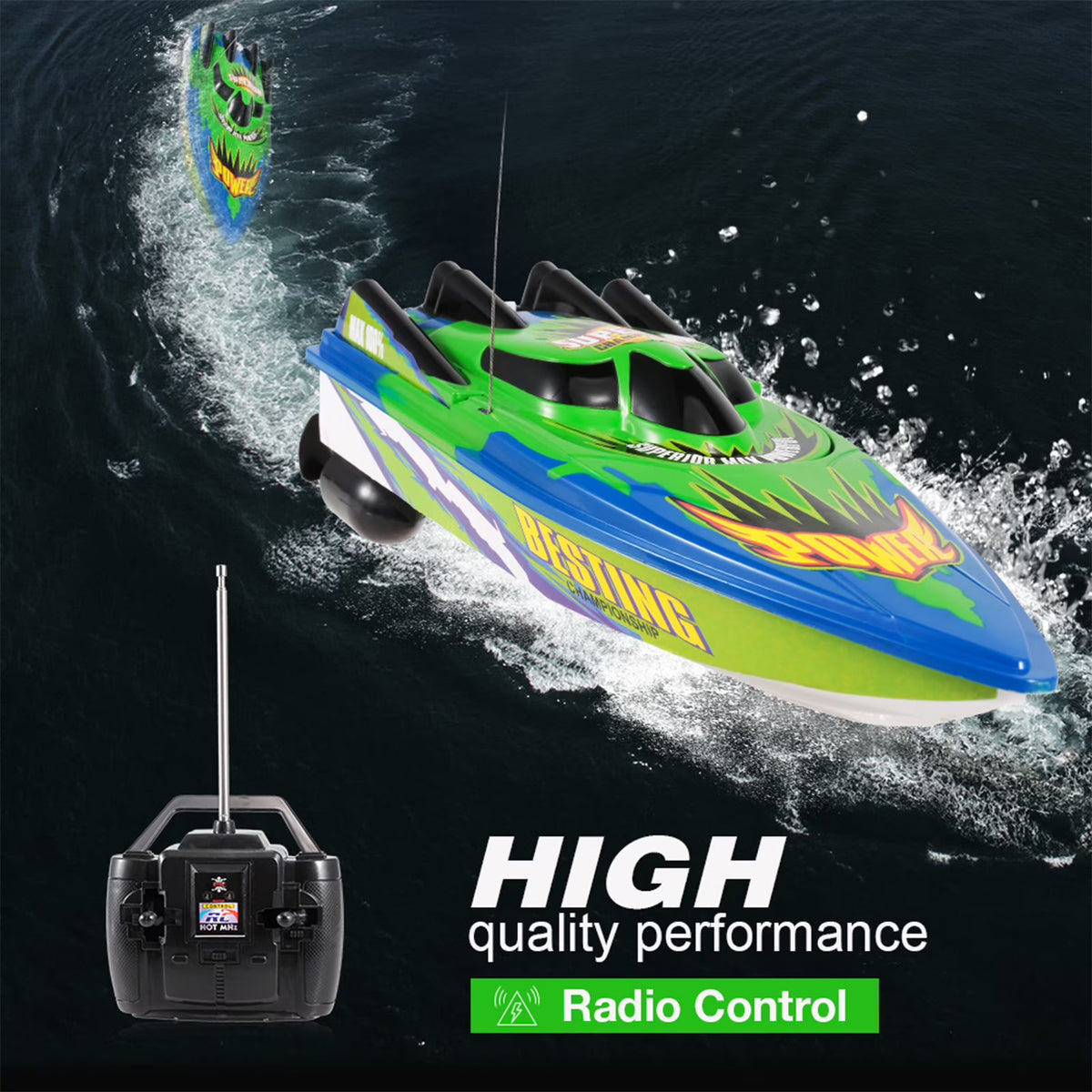 RC Boat Remote Toy R401162