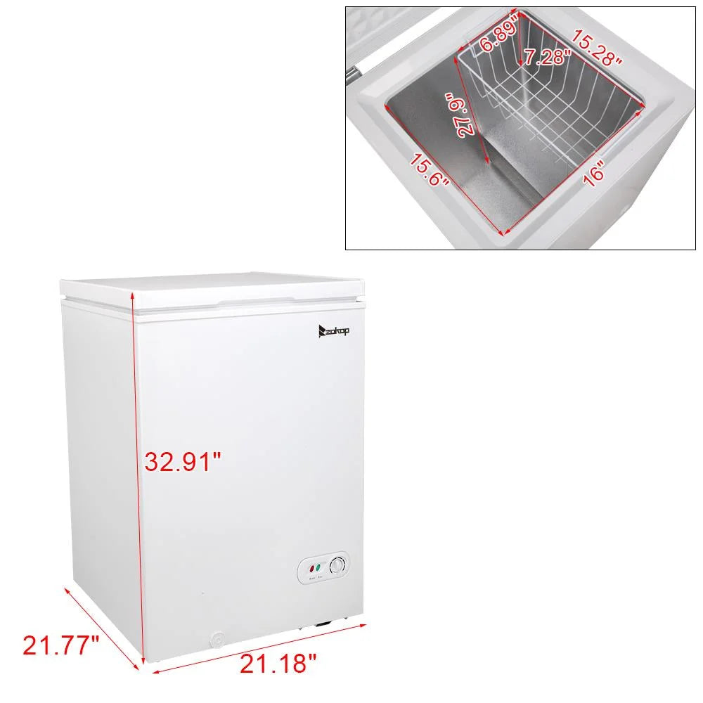 Compact Mini Fridge Refrigerator Freezer H6951