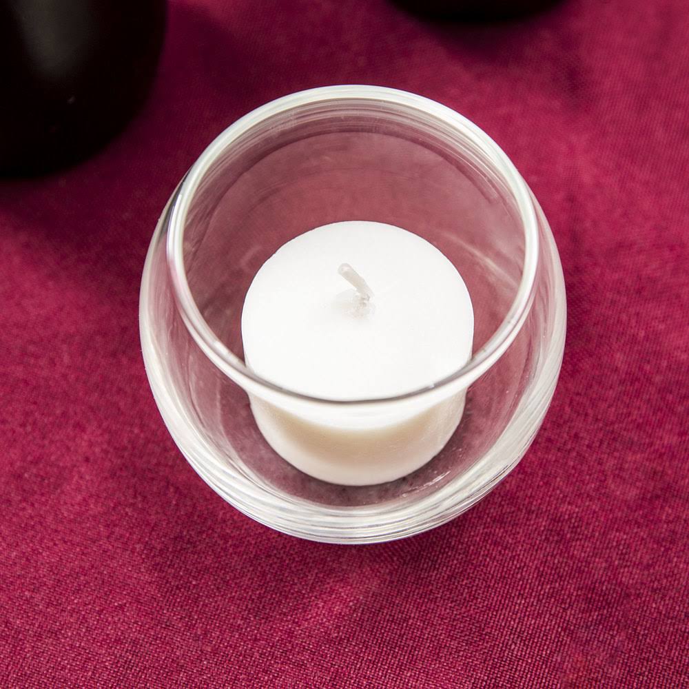 Cream Round Votive Candle Lamp, 10 HR, 288/Case R145433