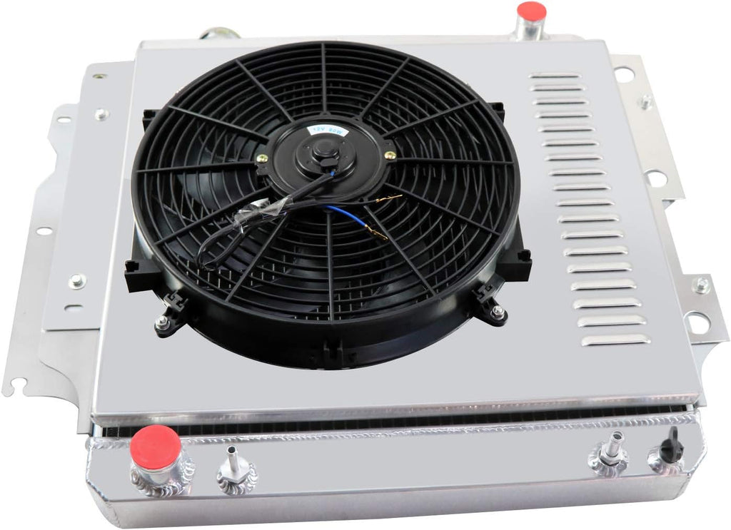 3 Row All Aluminum Radiator with Shroud Fan and Thermostat T834923