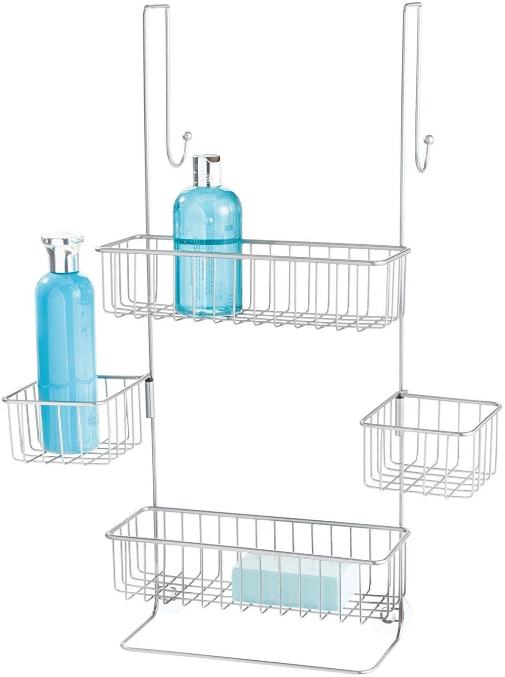 Adjustable Over Door Shower Caddy Storage Shelves D823637